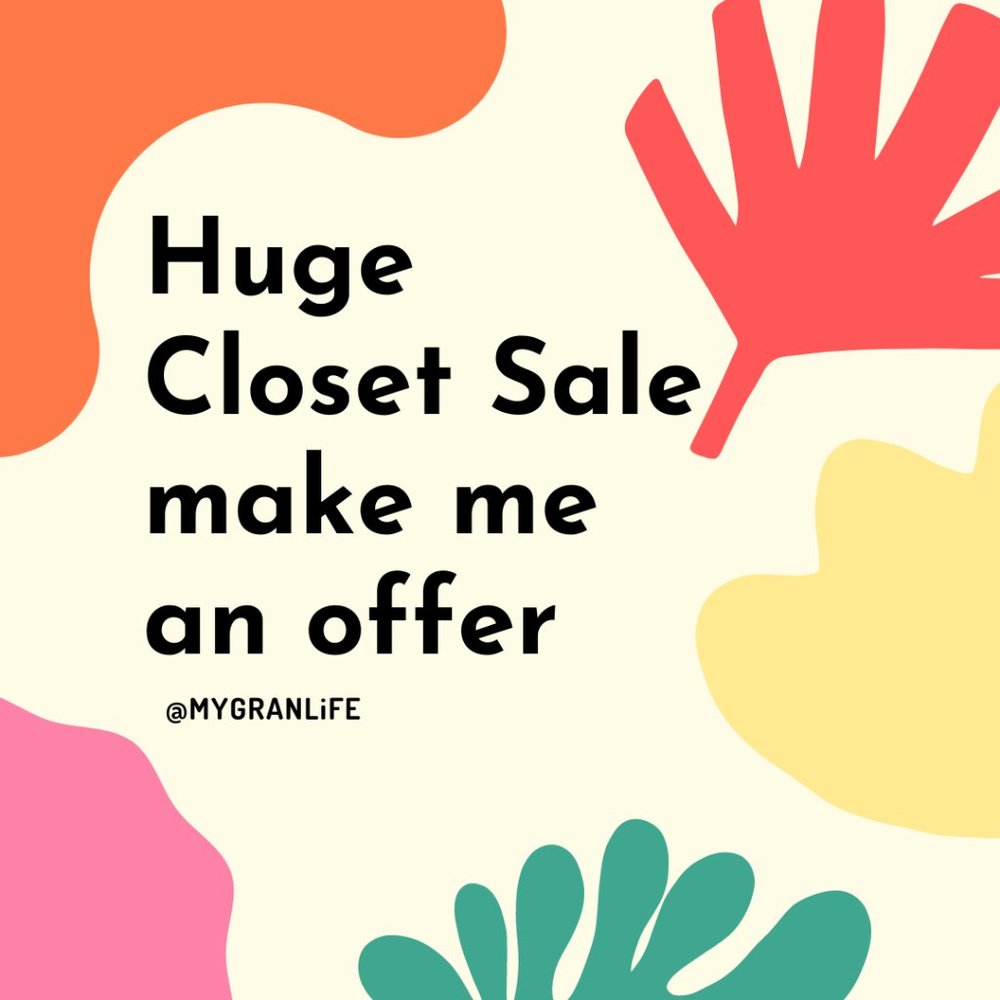 HUGE CLOSET SALE - NEW ITEMS LISTED **9.14.20**